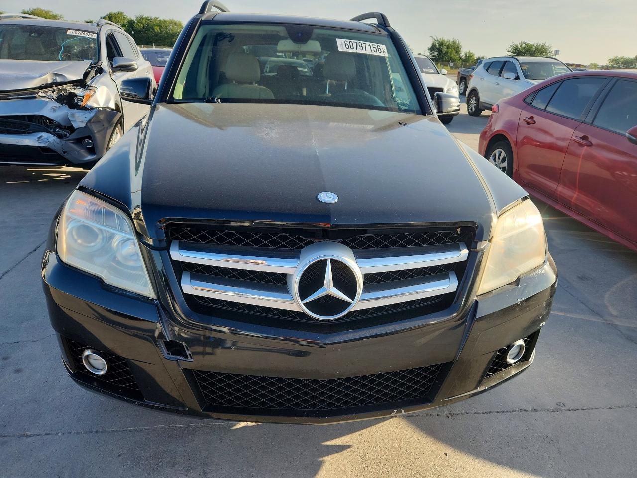2012 Mercedes-benz Glk 350 Black vin: WDCGG5GB0CF769866