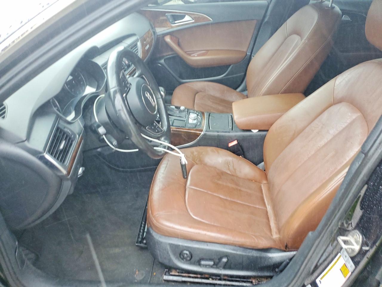 2015 Audi A6 Premium Plus Black vin: WAUGFAFC7FN031243