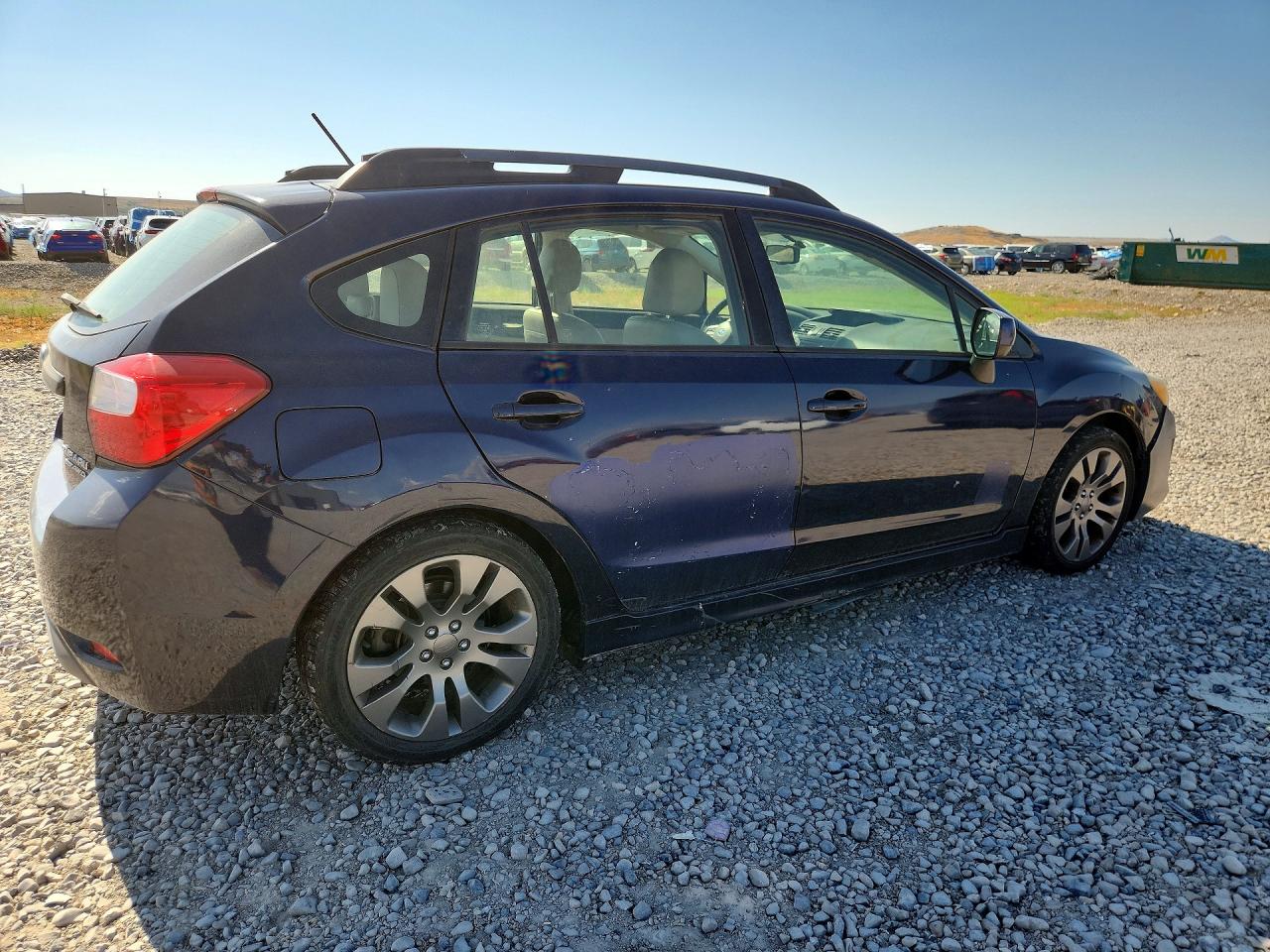 2014 Subaru Impreza Sport Limited Blue vin: JF1GPAS65EH235963
