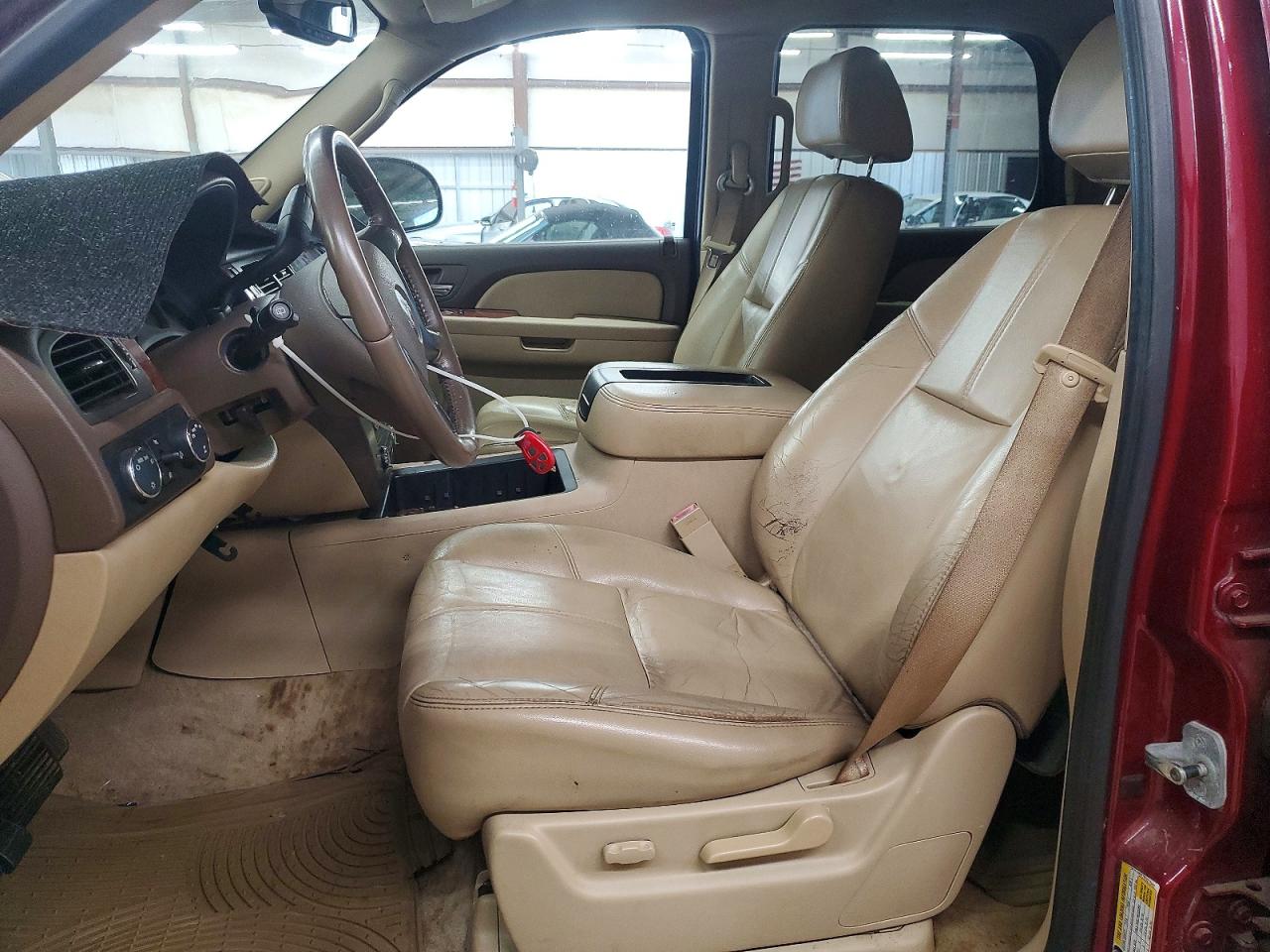 2007 Gmc Yukon Burgundy vin: 1GKFK130X7R327599