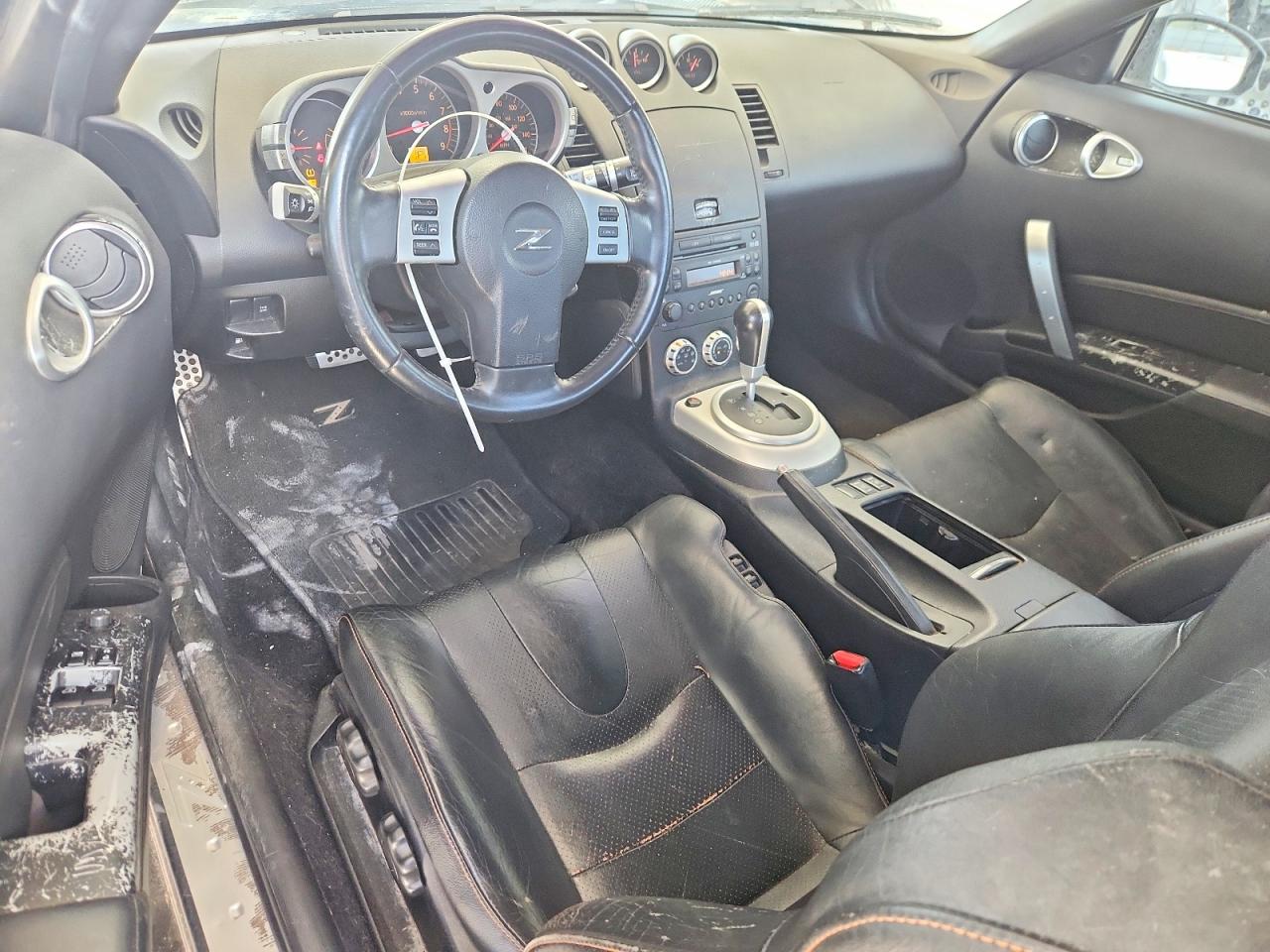 2007 Nissan 350z Base Black vin: JN1BZ34D77M502166