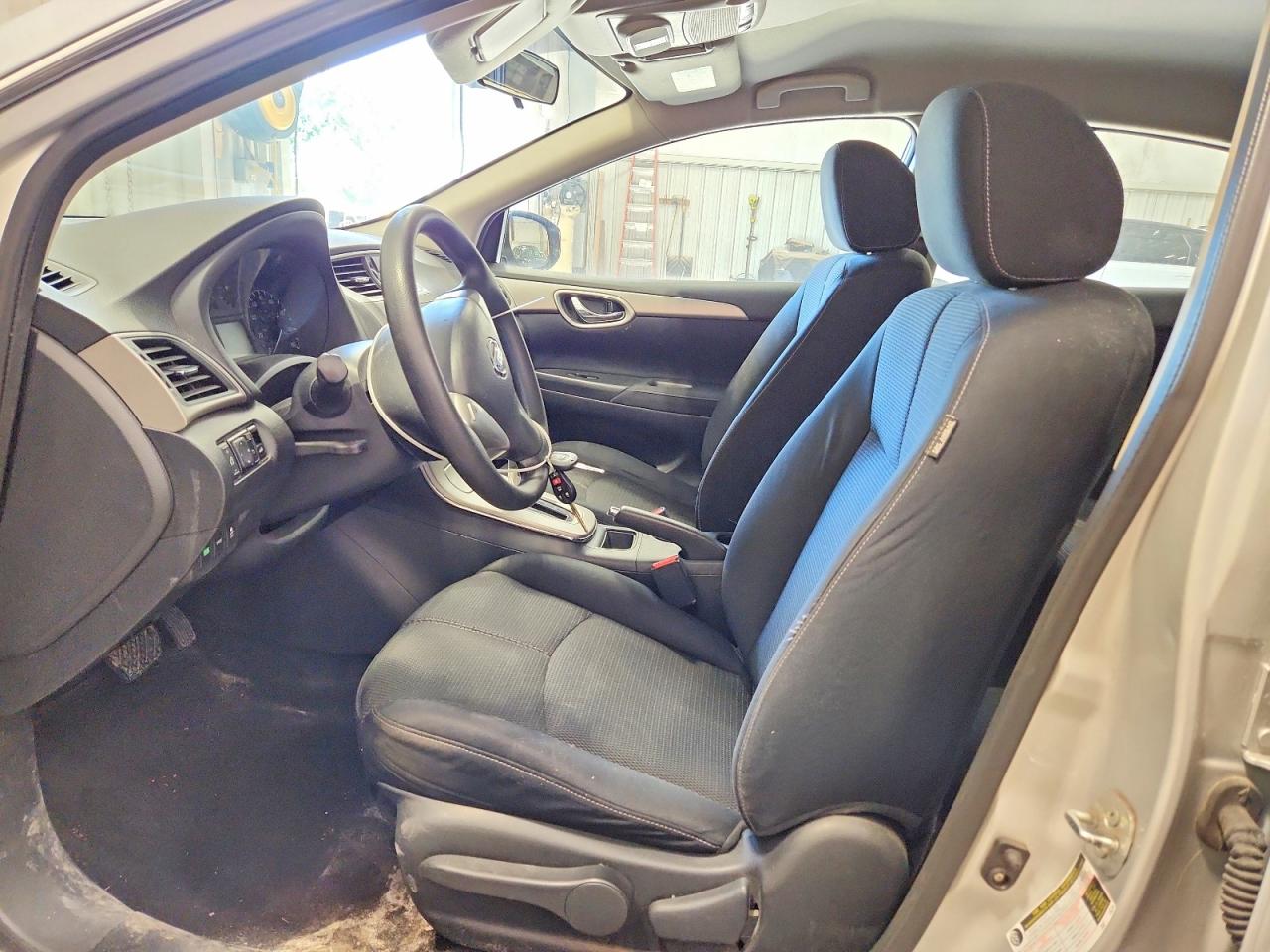 2014 Nissan Sentra Fe+ S Silver vin: 3N1AB7AP3EY249508