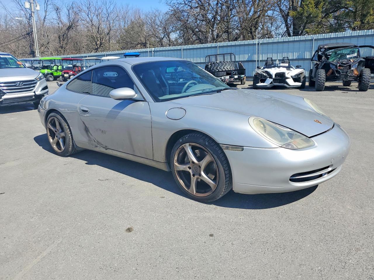 2000 Porsche 911 Carrera 2 Silver vin: WP0AA2992YS622016