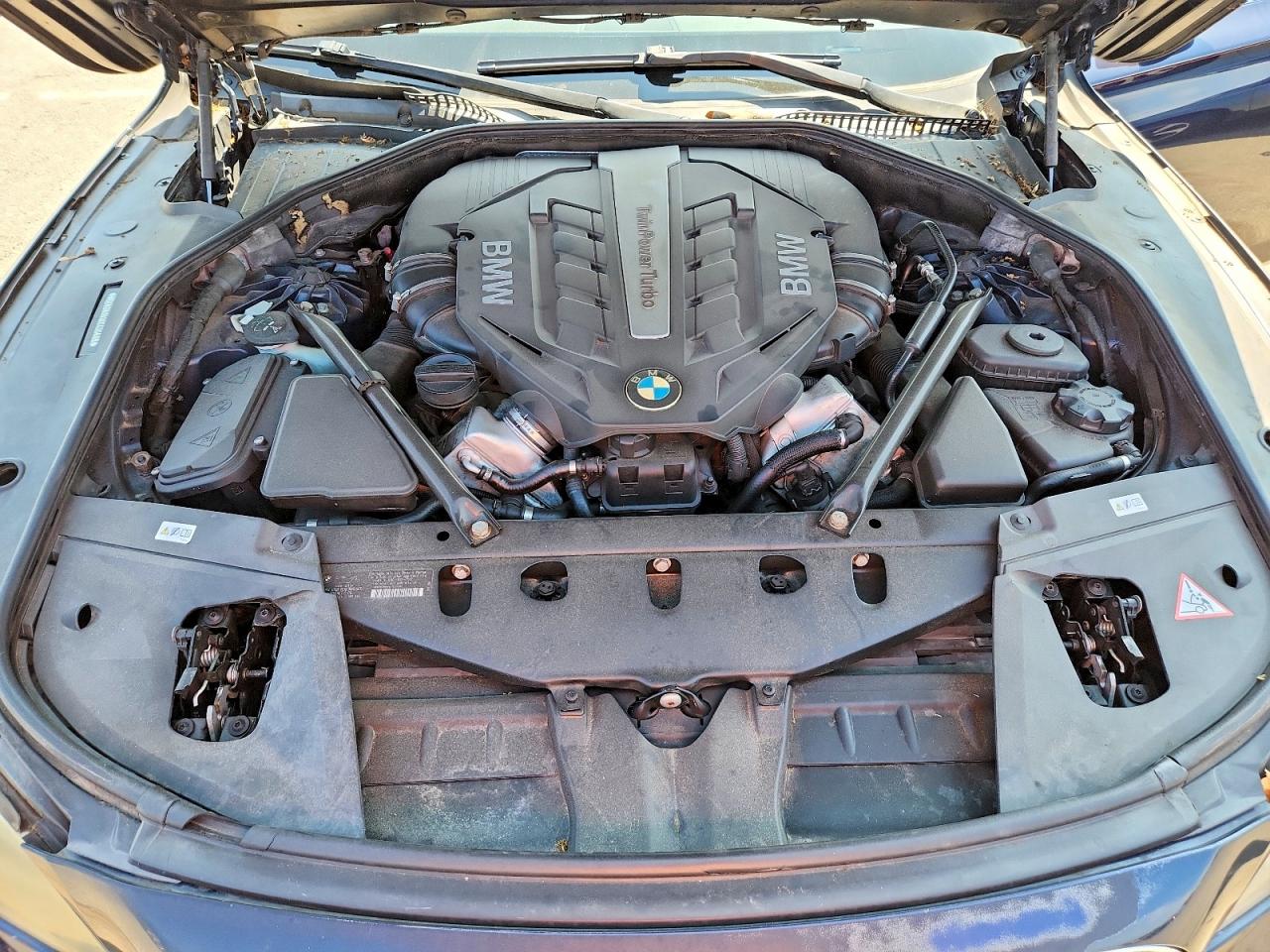 2012 Bmw 750 Lxi Синий vin: WBAKC8C54CC436680