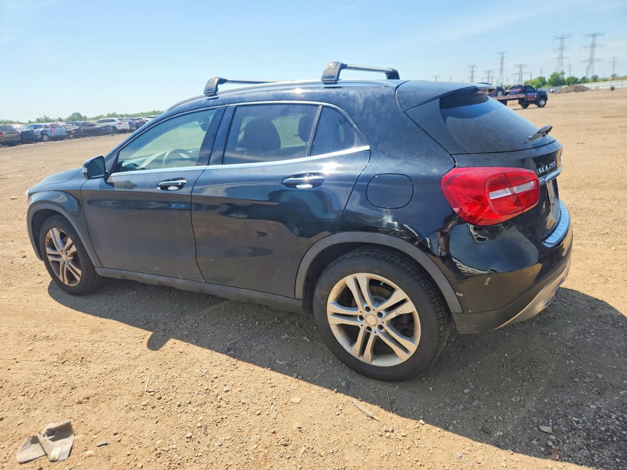 2015 Mercedes-benz Gla 250 4matic Черный vin: WDCTG4GB1FJ082180