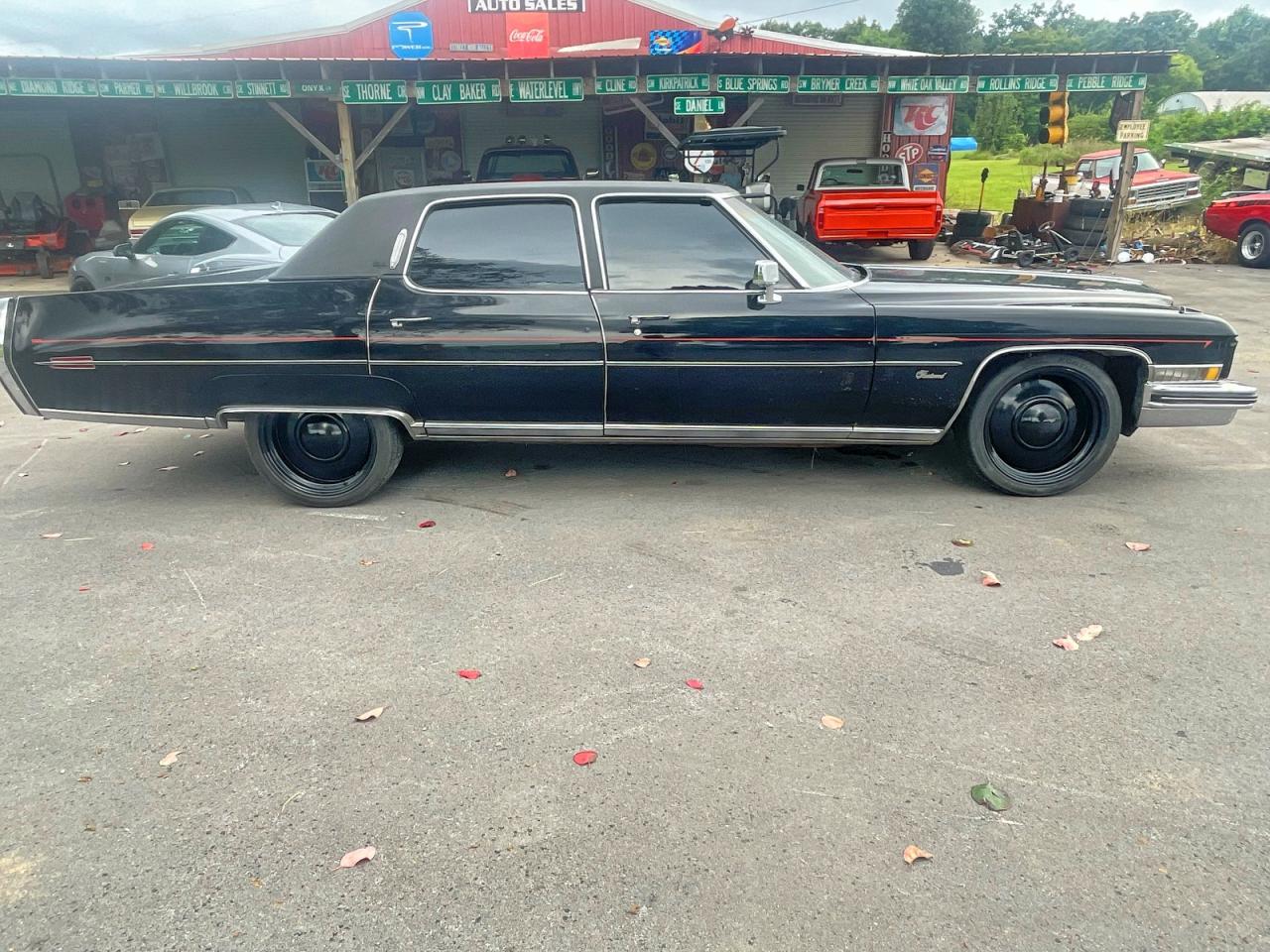1972 Cadillac El Dorado Black vin: 6B69R30128600