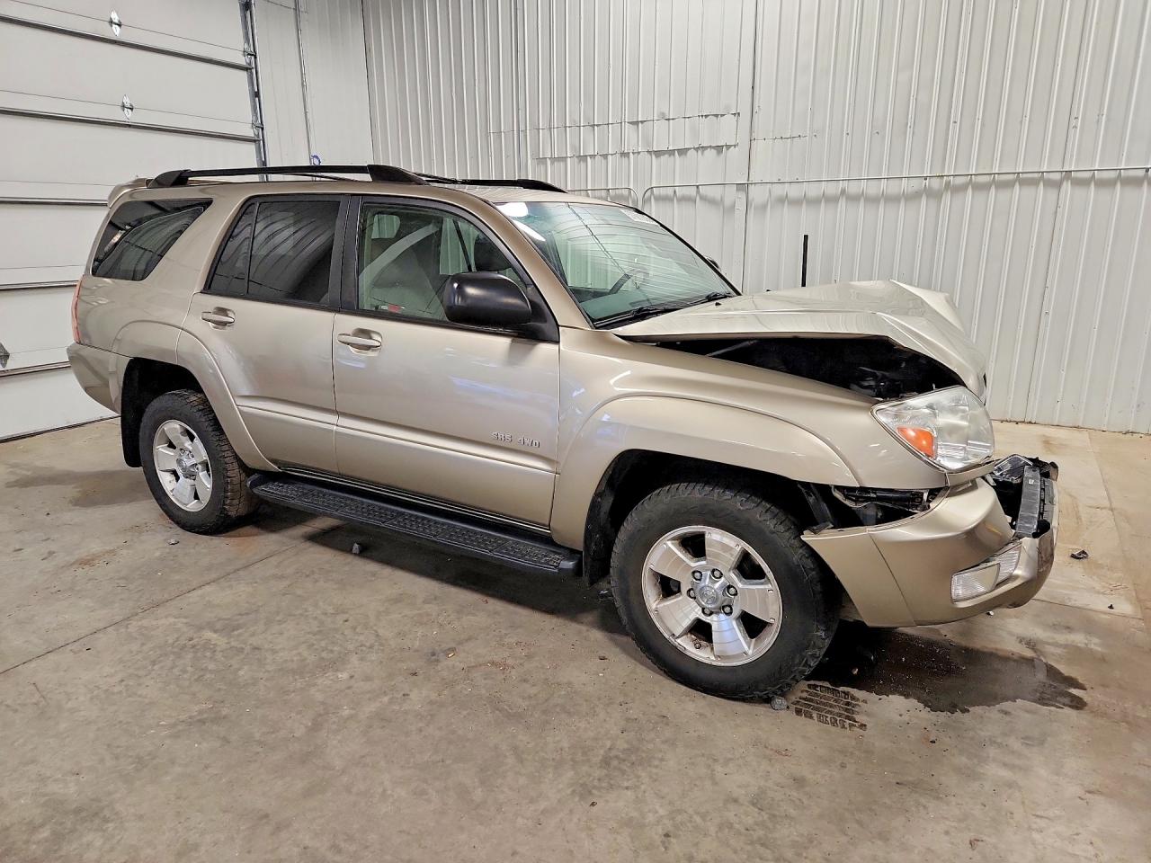 2005 Toyota 4runner Sr5 Tan vin: JTEBU14R458043286