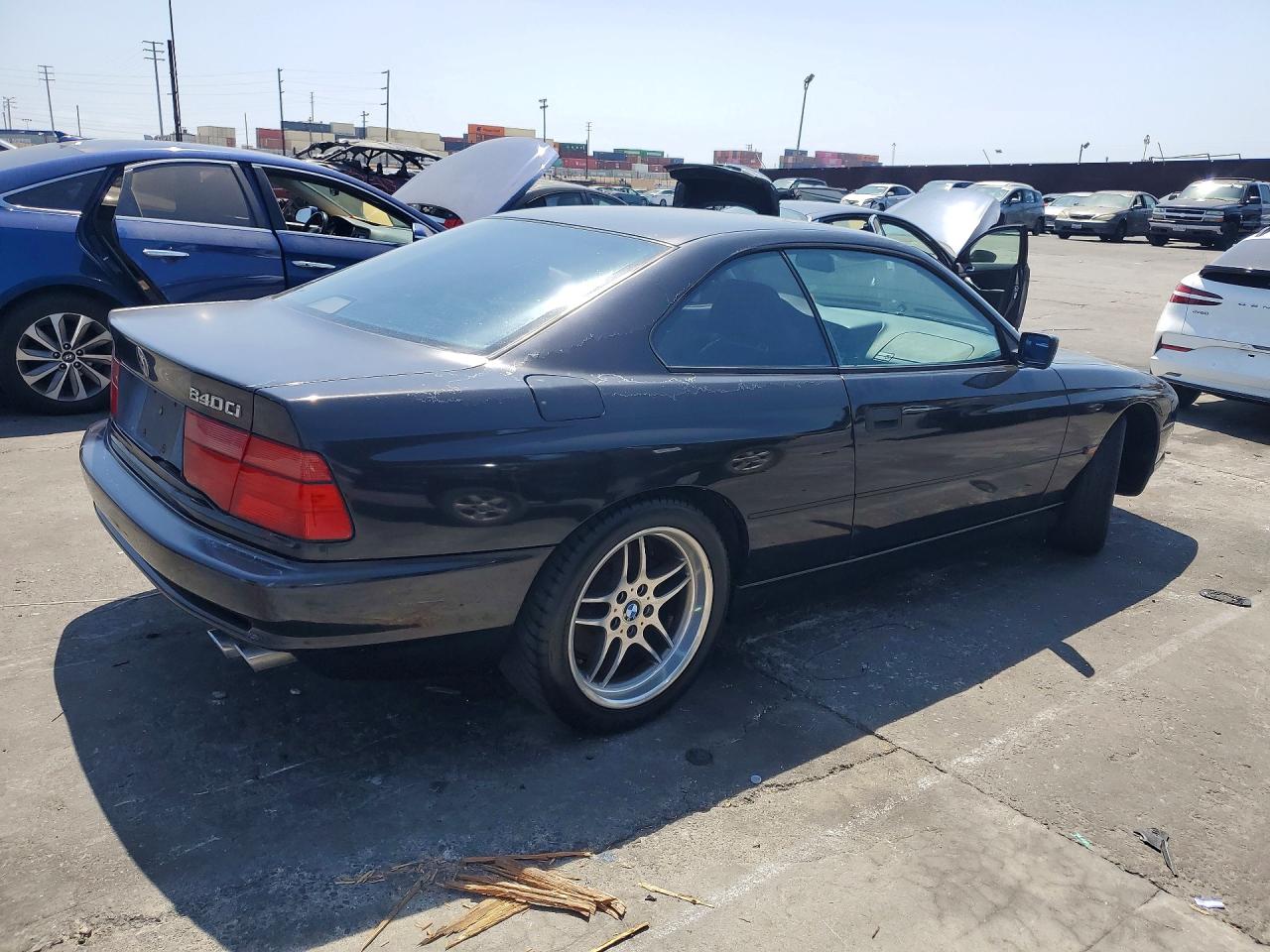 1997 Bmw 840 Ci Automatic Black vin: WBAEF8324VCC31702
