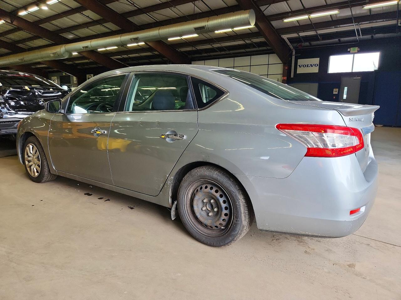2013 Nissan Sentra S Серый vin: 3N1AB7AP1DL746990