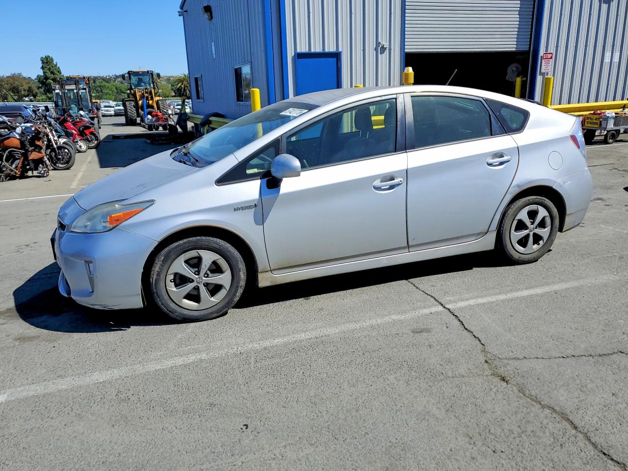 2015 Toyota Prius Three Silver vin: JTDKN3DU7F0433817