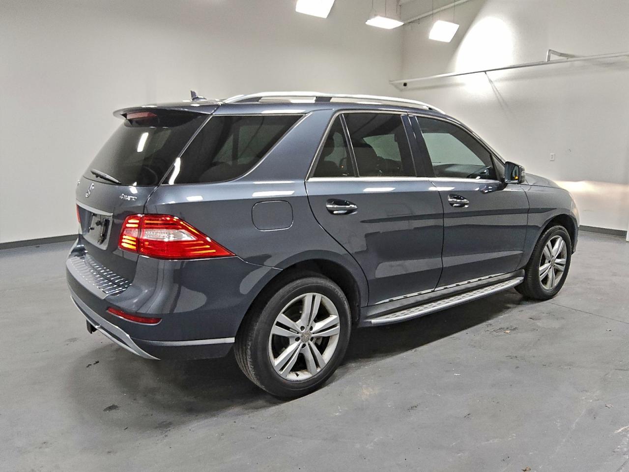 2015 Mercedes-benz Ml 350 4matic Gray vin: 4JGDA5HB9FA593423