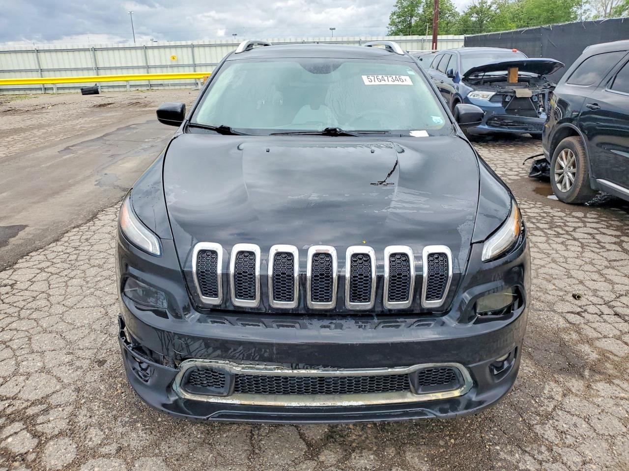 2014 Jeep Cherokee Latitude Black vin: 1C4PJMCS6EW269821