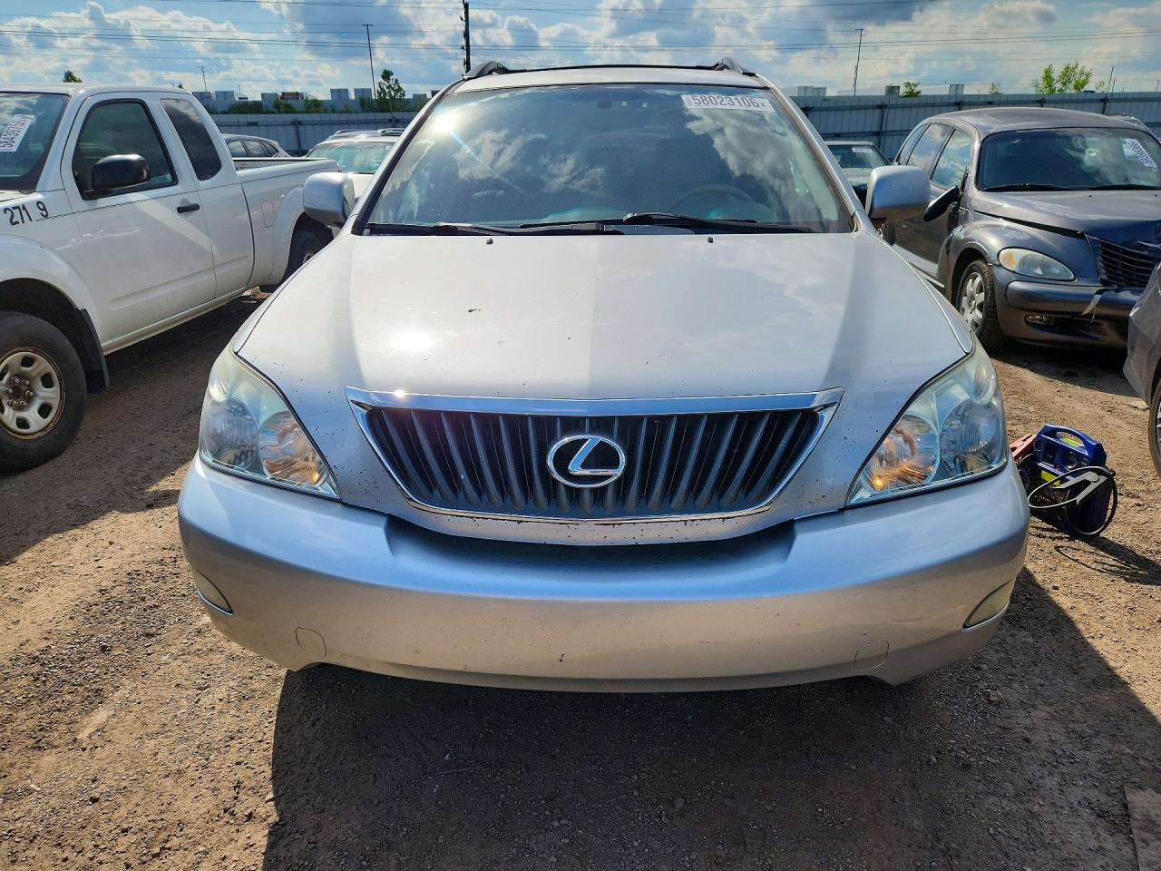 2009 Lexus Rx 350 Silver vin: 2T2GK31U39C067914