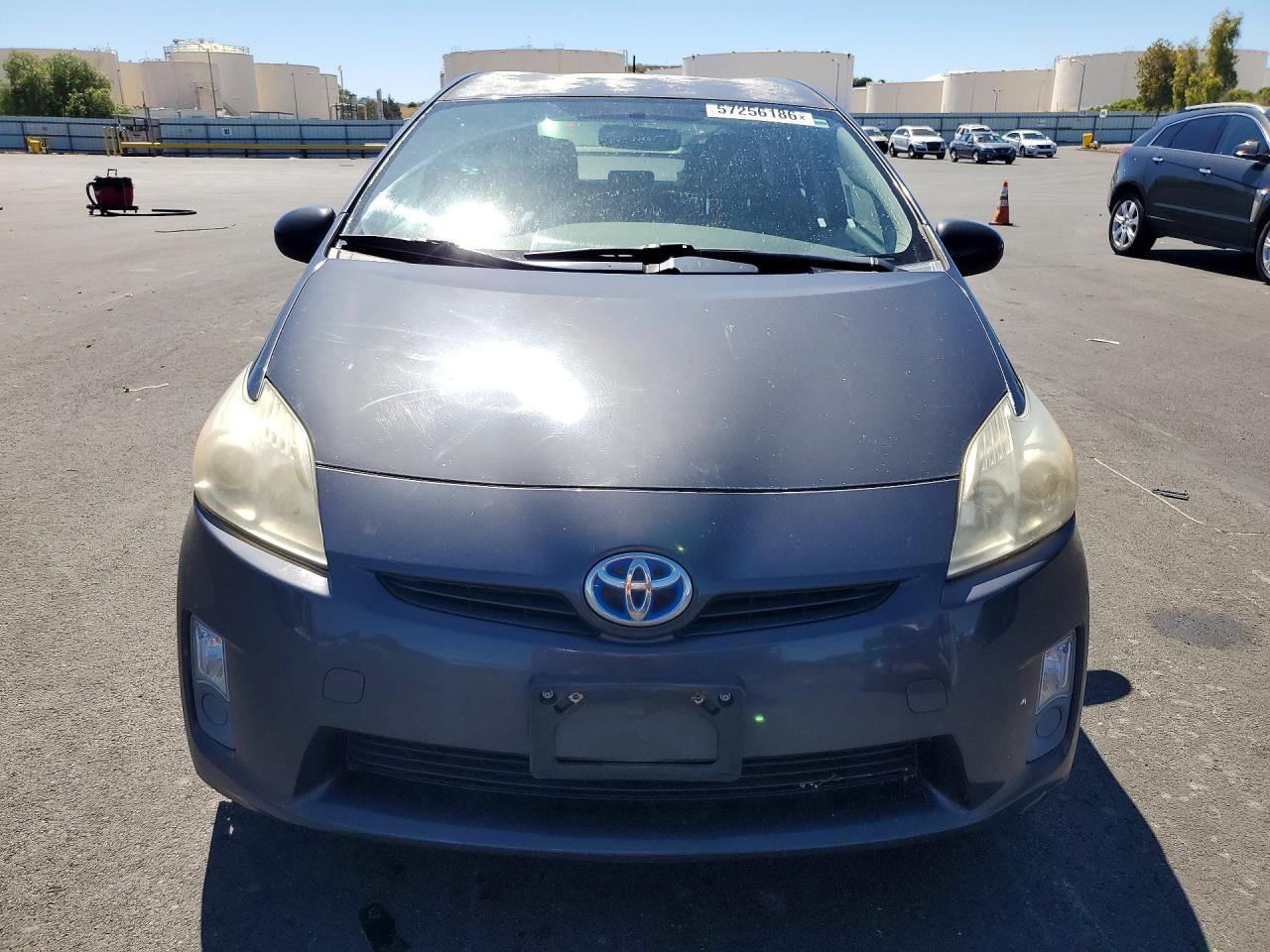 2011 Toyota Prius Two Gray vin: JTDKN3DU2B1364734