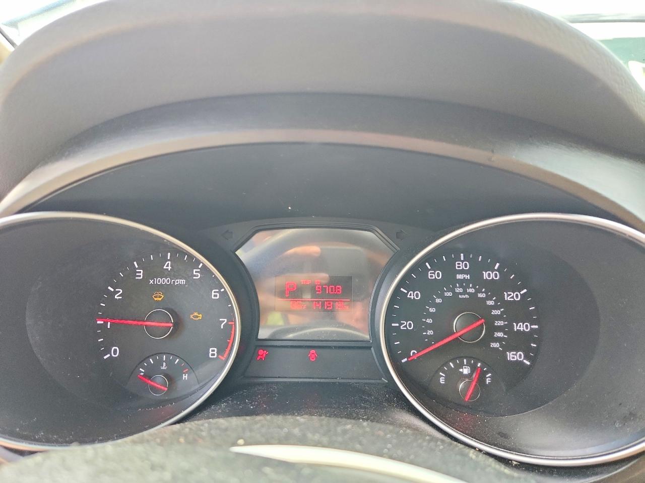 2015 Kia Sedona Lx Gray vin: KNDMB5C1XF6055882