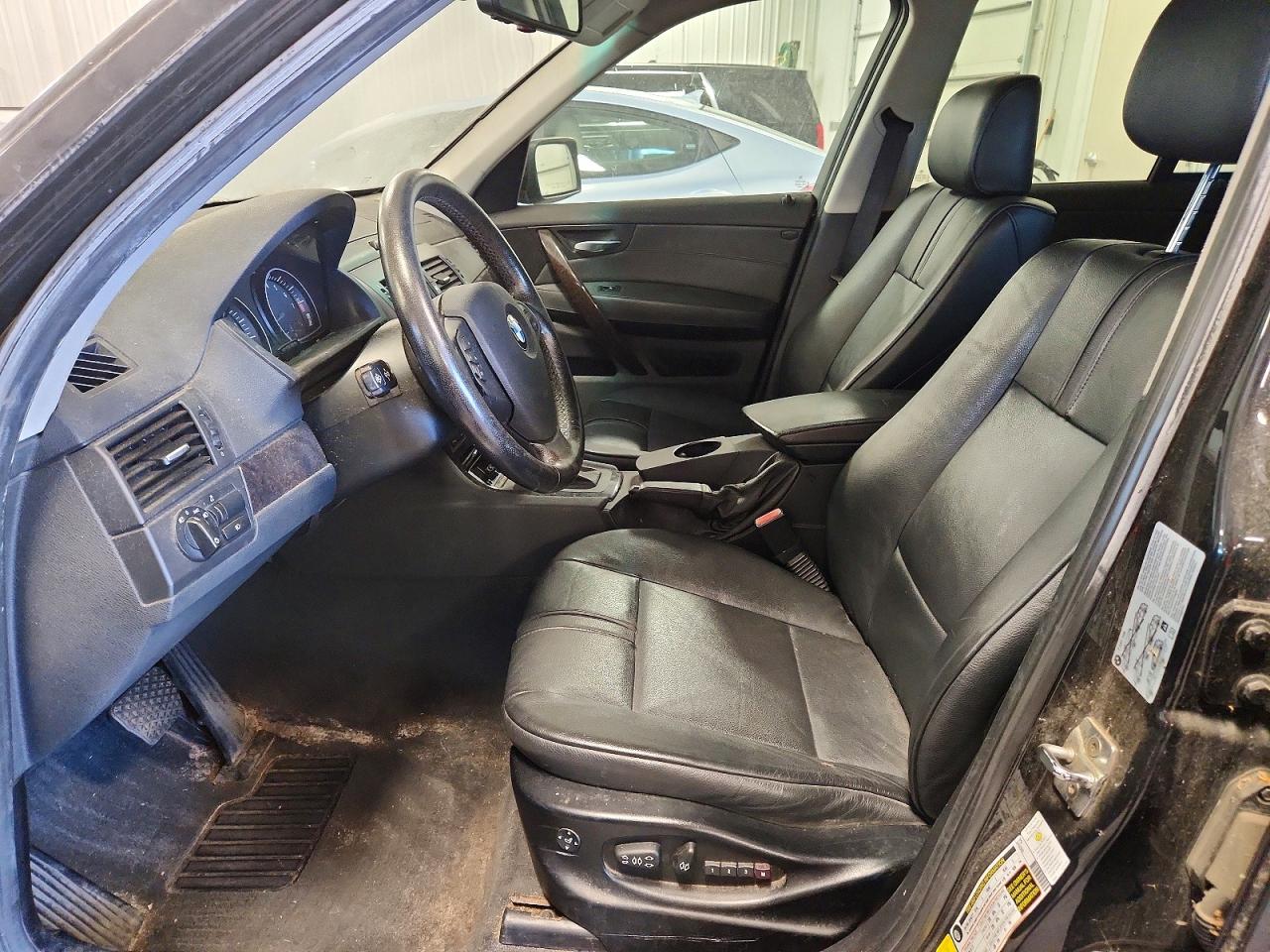 2007 Bmw X3 3.0si Black vin: WBXPC93447WF09904