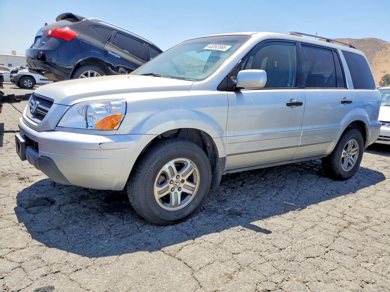 2005 Honda Pilot Exl Серебряный vin: 2HKYF18645H531194