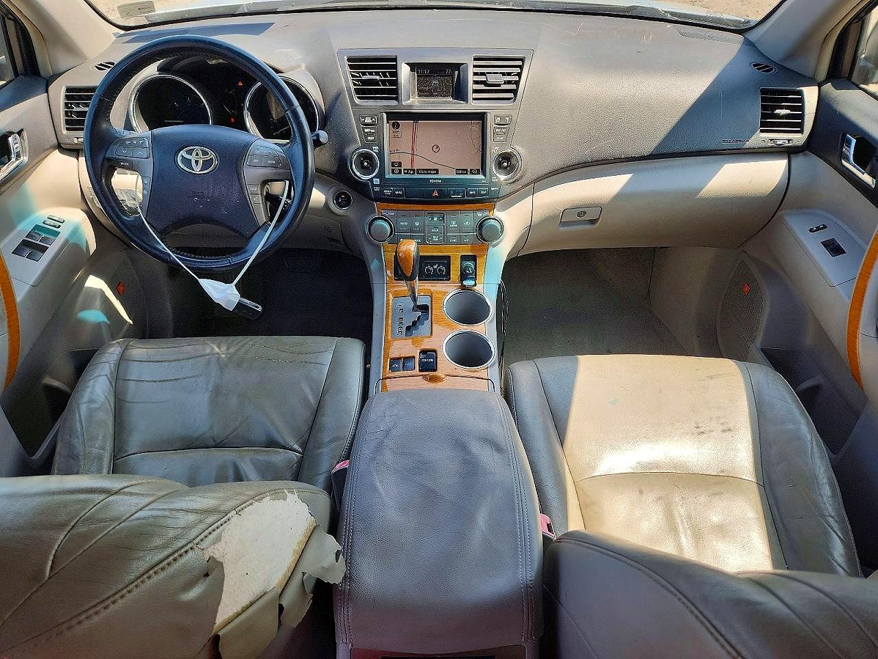 2009 Toyota Highlander Hybrid Limited Silver vin: JTEEW44AX92034216
