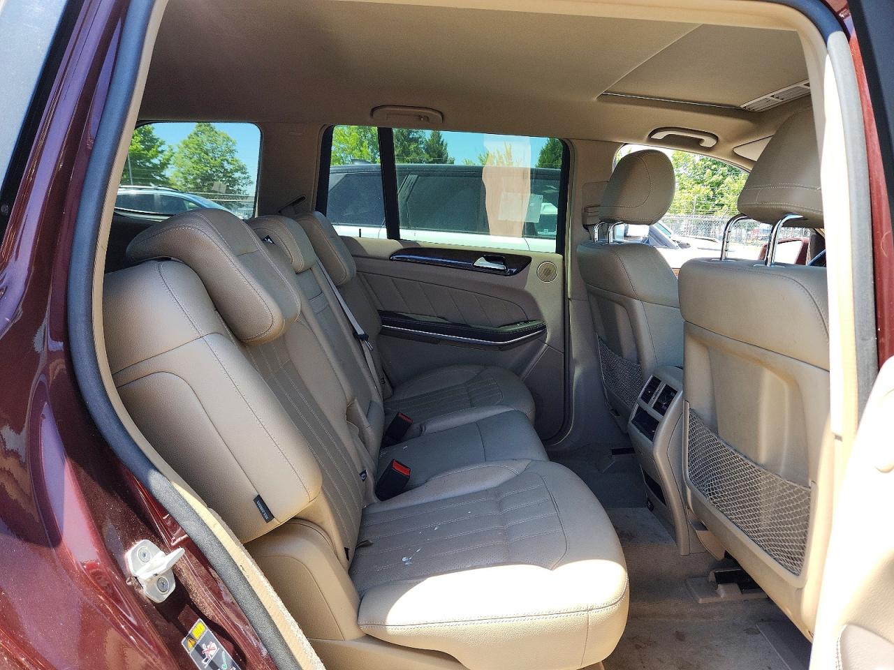2013 Mercedes-benz Gl 450 4matic Maroon vin: 4JGDF7CE4DA230877