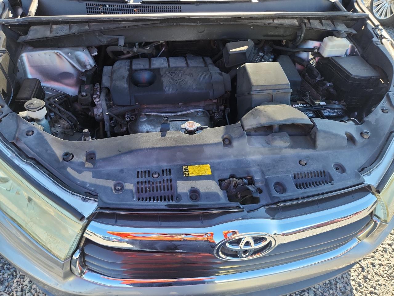 2014 Toyota Highlander Le Silver vin: 5TDZARFH4ES007138