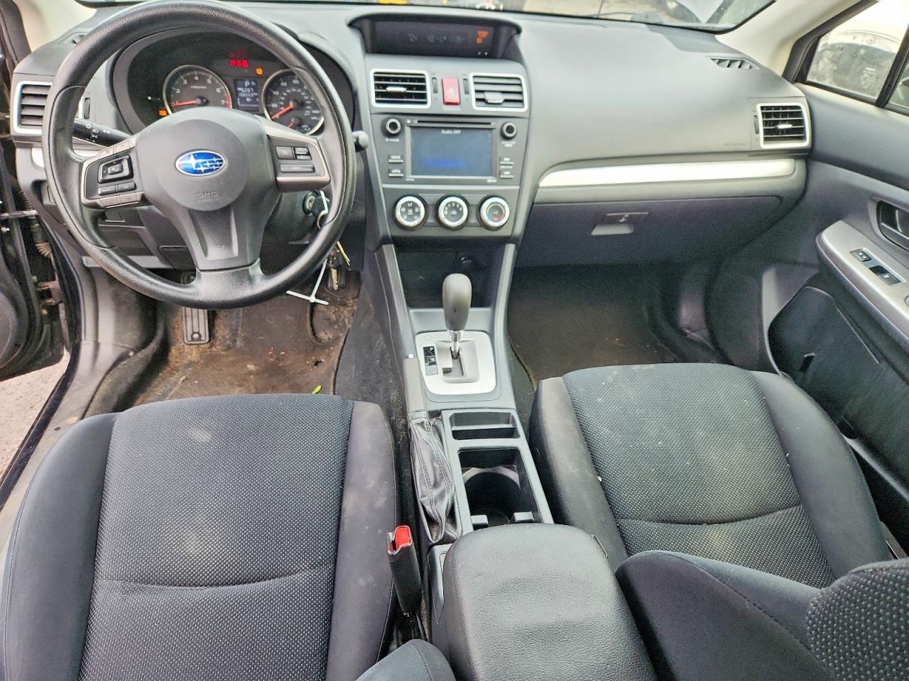 2015 Subaru Impreza Черный vin: JF1GJAA6XFH017084