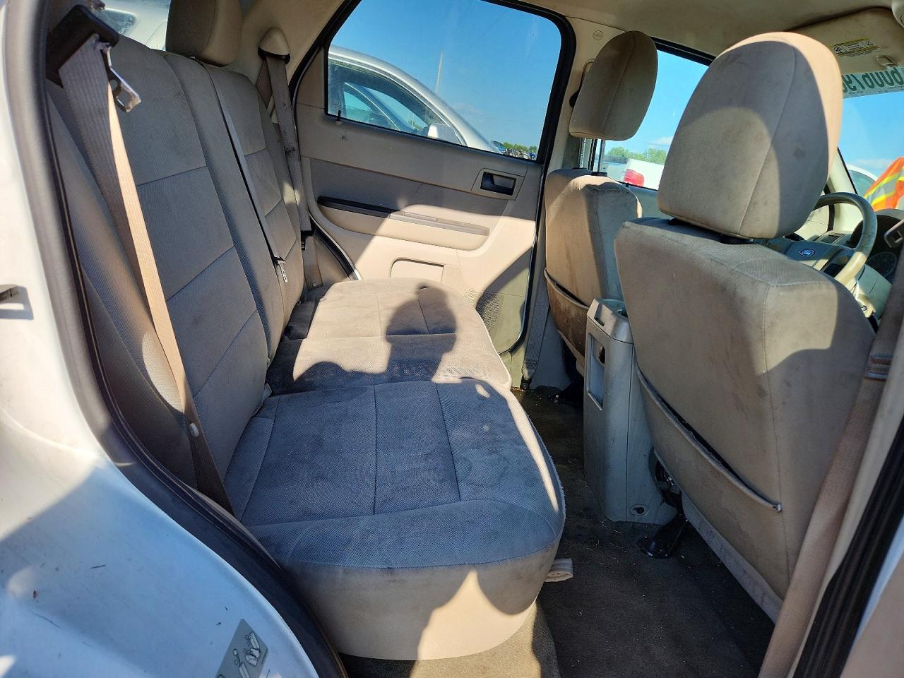 2012 Ford Escape Xlt White vin: 1FMCU0D76CKB95051