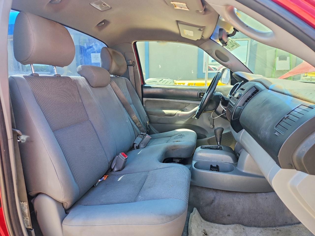 2007 Toyota Tacoma Base Red vin: 5TENX22N47Z467731