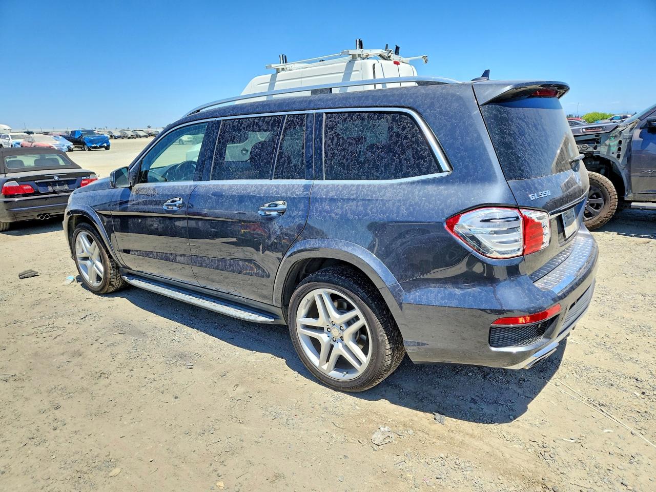 2015 Mercedes-benz Gl 550 4matic Gray vin: 4JGDF7DE2FA475498