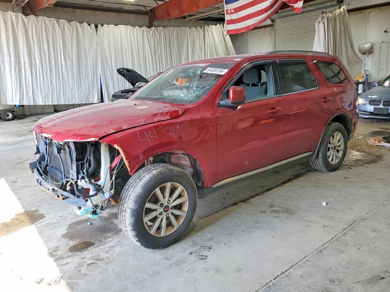 2014 Dodge Durango Sxt Red vin: 1C4RDJAG5EC562866