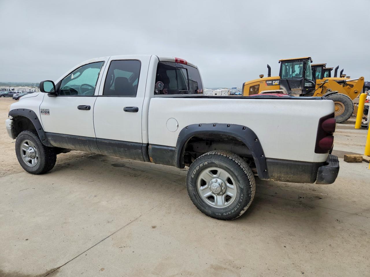 2008 Dodge Ram 2500 St White vin: 3D7KS28D58G191384
