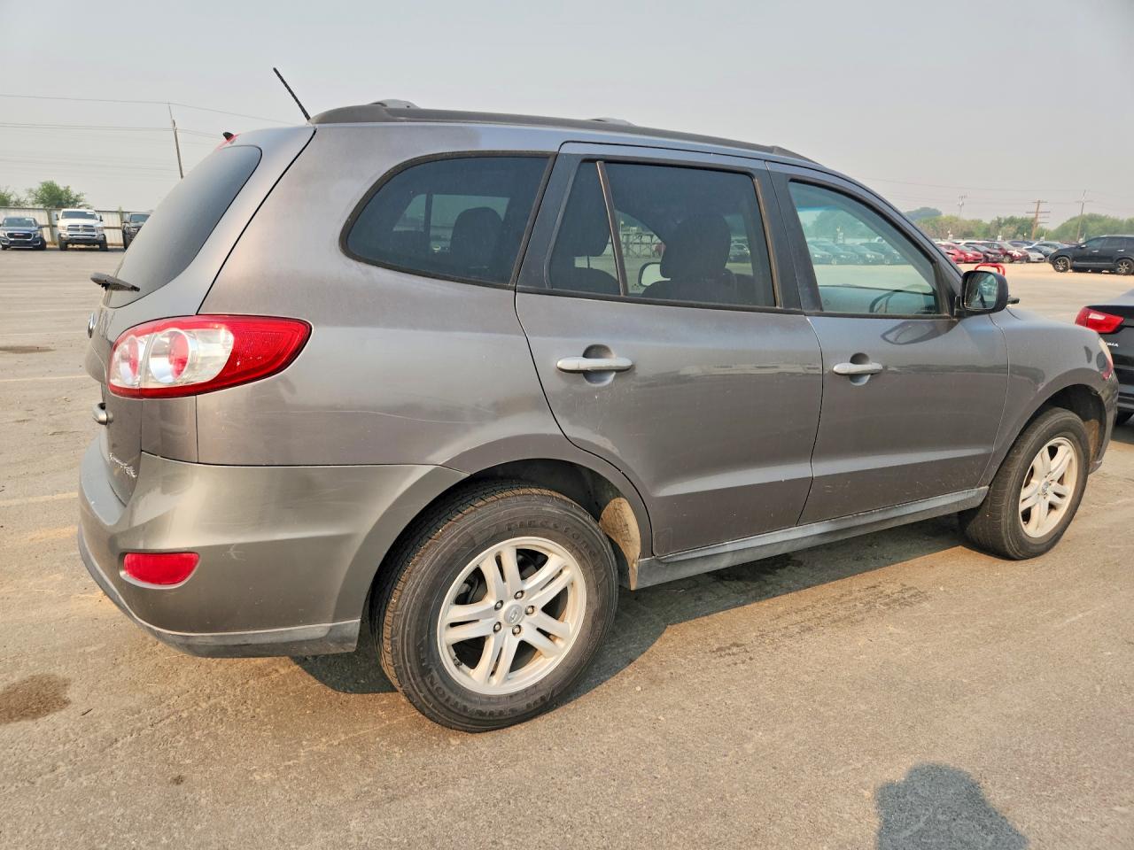 2010 Hyundai Santa Fe Gls Gray vin: 5NMSG3AB5AH377690