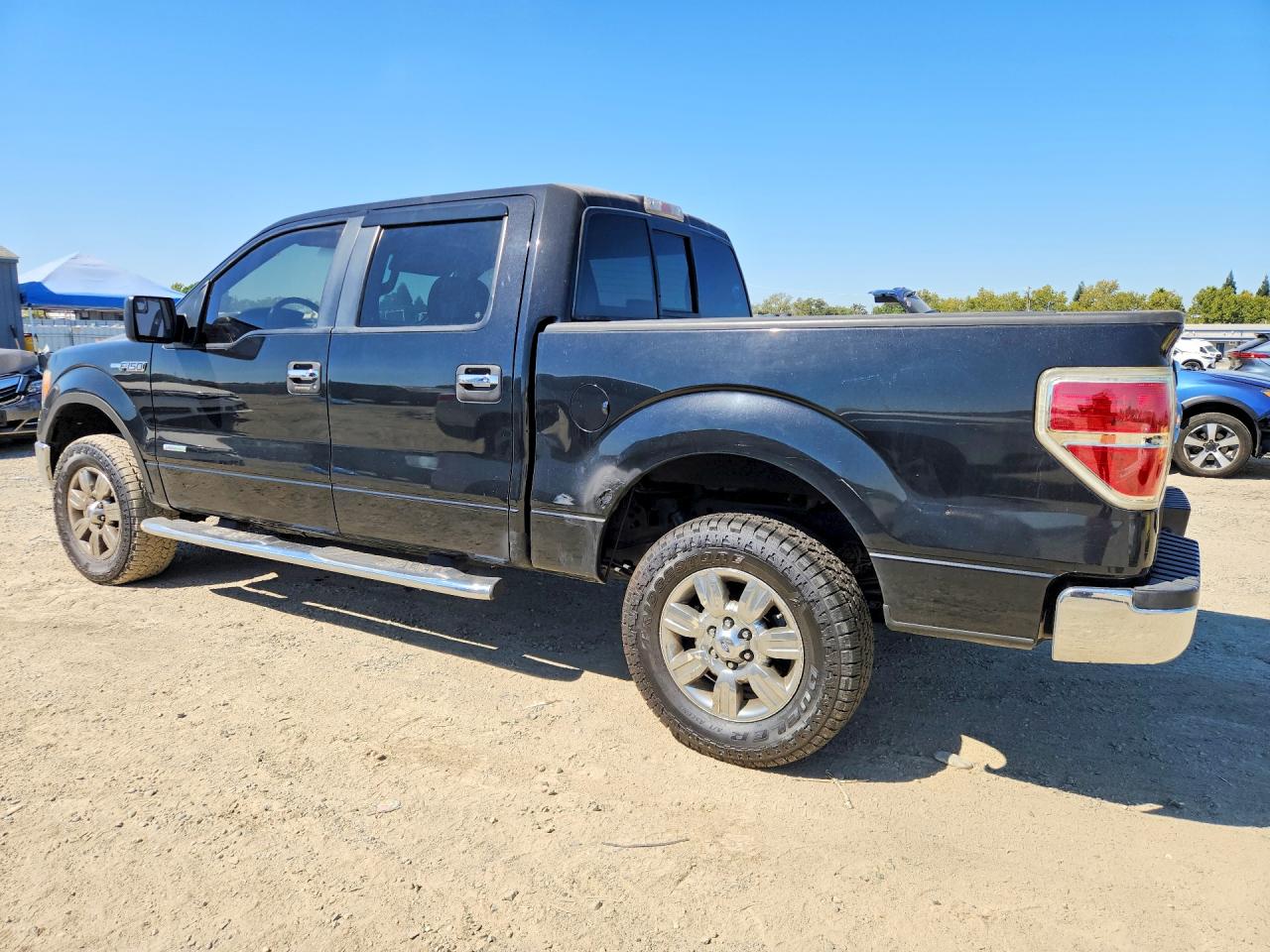 2012 Ford F150 Supercrew Black vin: 1FTFW1ET1CFA11513