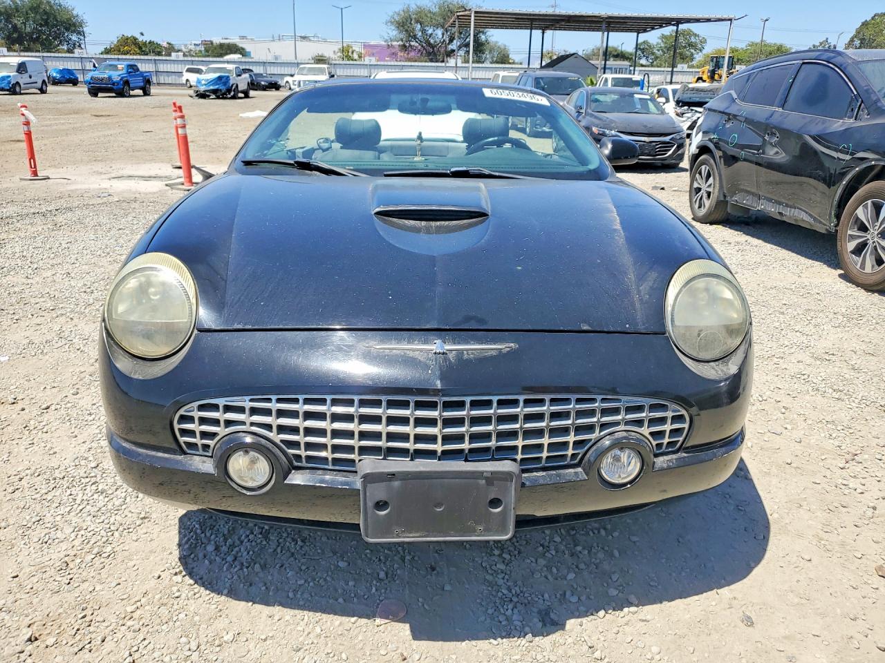 2003 Ford Thunderbird Black vin: 1FAHP60A63Y112159