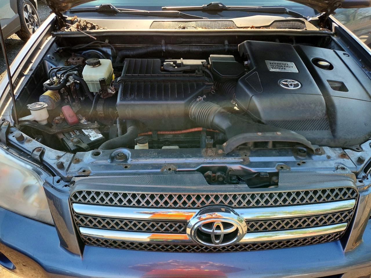 2006 Toyota Highlander Hybrid Blue vin: JTEEW21A960004768