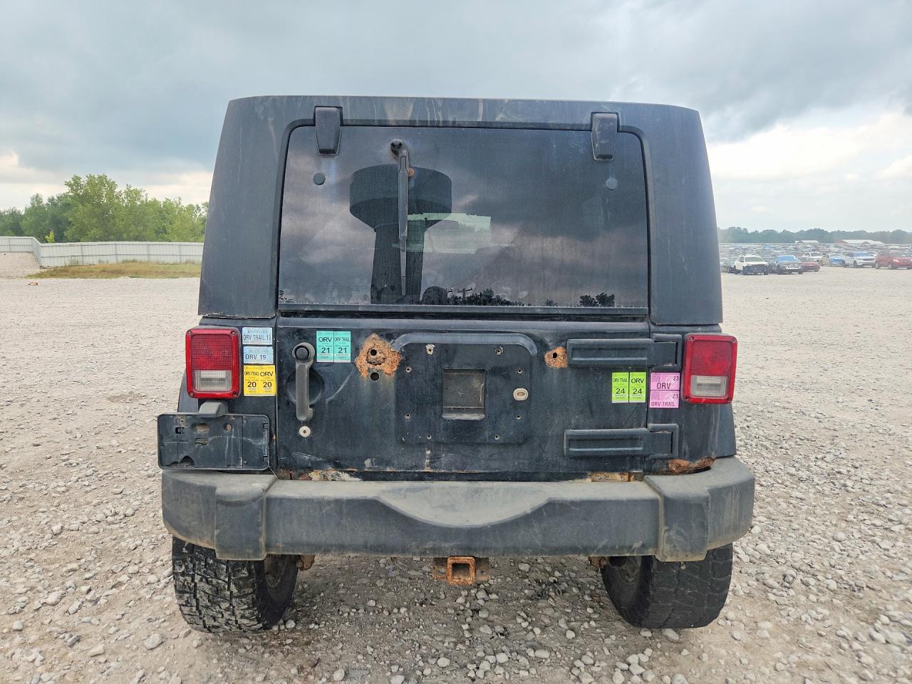 2007 Jeep Wrangler Sahara Black vin: 1J4GA59107L185853