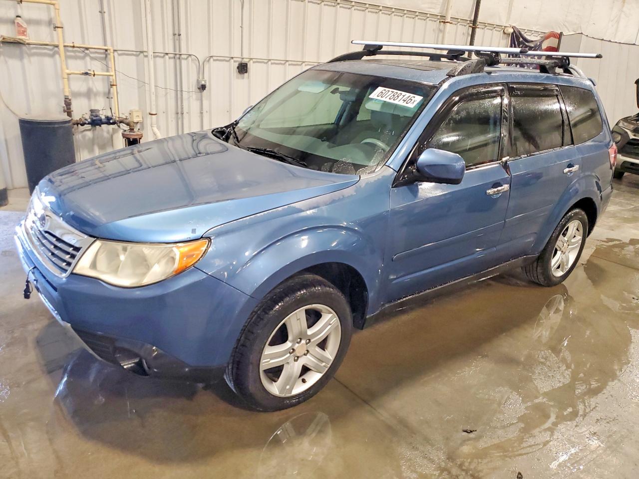 2009 Subaru Forester 2.5x Premium Blue vin: JF2SH636X9G725177