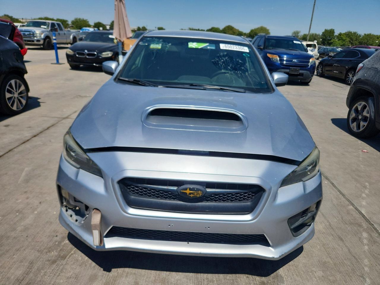 2015 Subaru Wrx Silver vin: JF1VA1A66F9825627