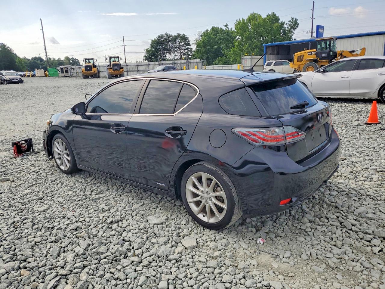 2013 Lexus Ct 200 Black vin: JTHKD5BH4D2163837