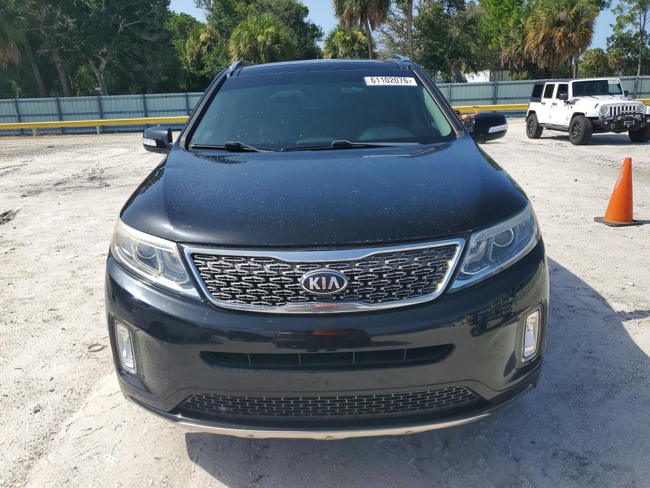 2014 Kia Sorento Sx Black vin: 5XYKW4A73EG517966