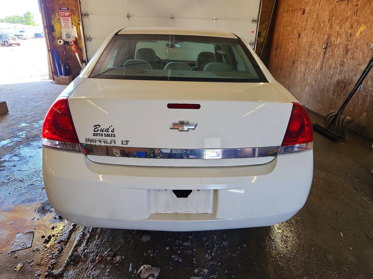 2008 Chevrolet Impala Lt White vin: 2G1WT55N189224987