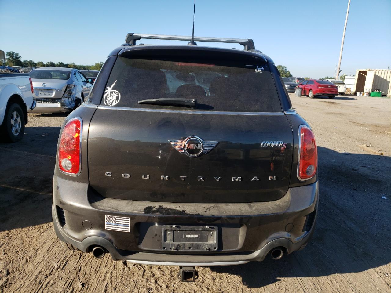 2015 Mini Cooper S Countryman Угольный vin: WMWZC5C57FWP46984