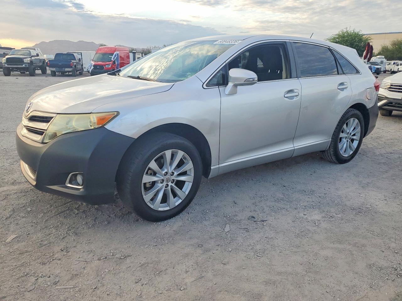 2013 Toyota Venza Le Silver vin: 4T3ZA3BB9DU076211