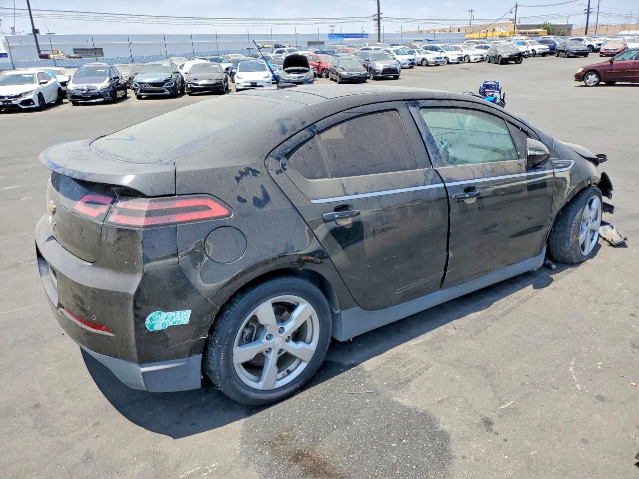2013 Chevrolet Volt Lt Black vin: 1G1RE6E49DU100242