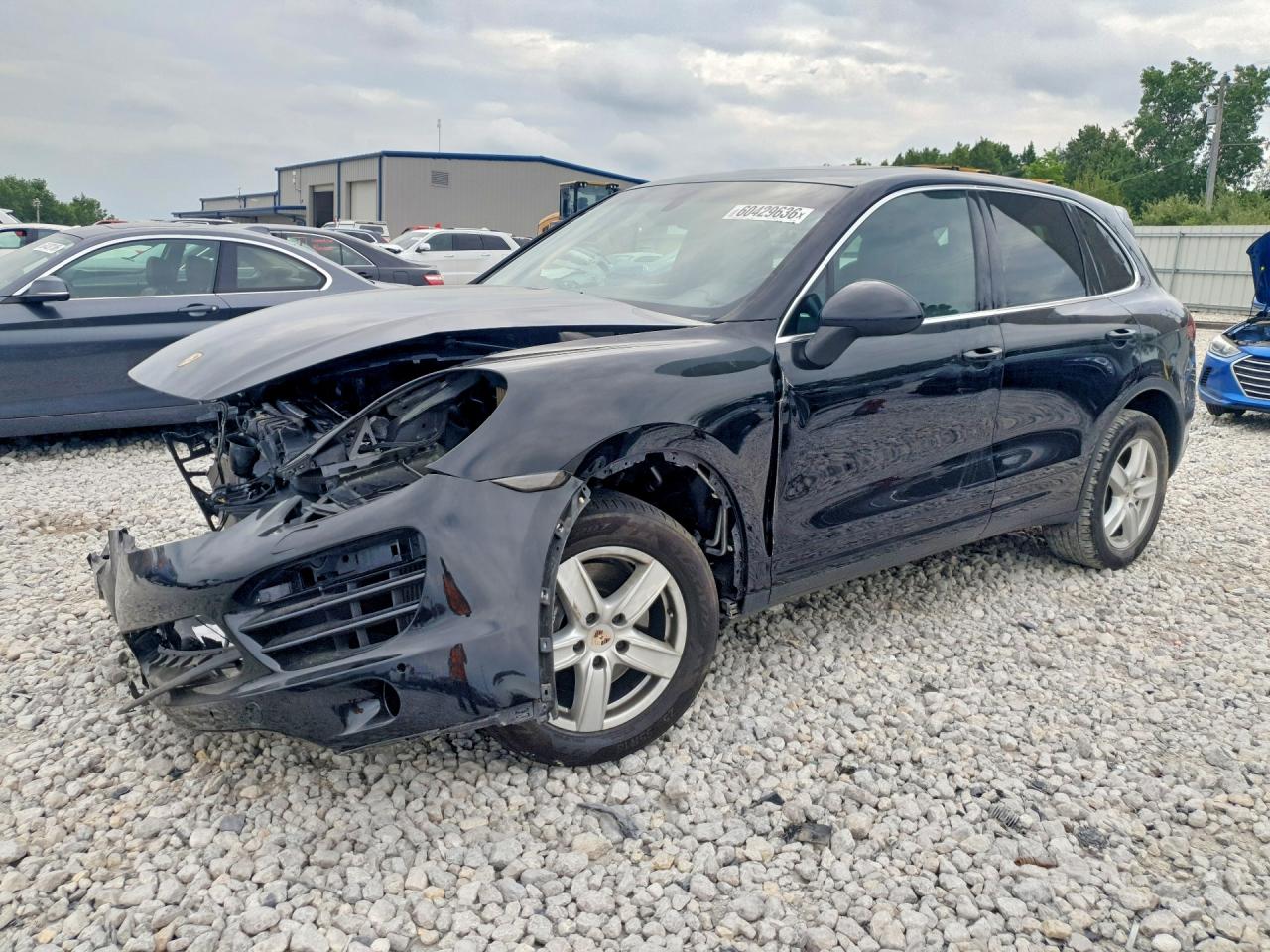 2013 Porsche Cayenne Black vin: WP1AF2A27DLA21834