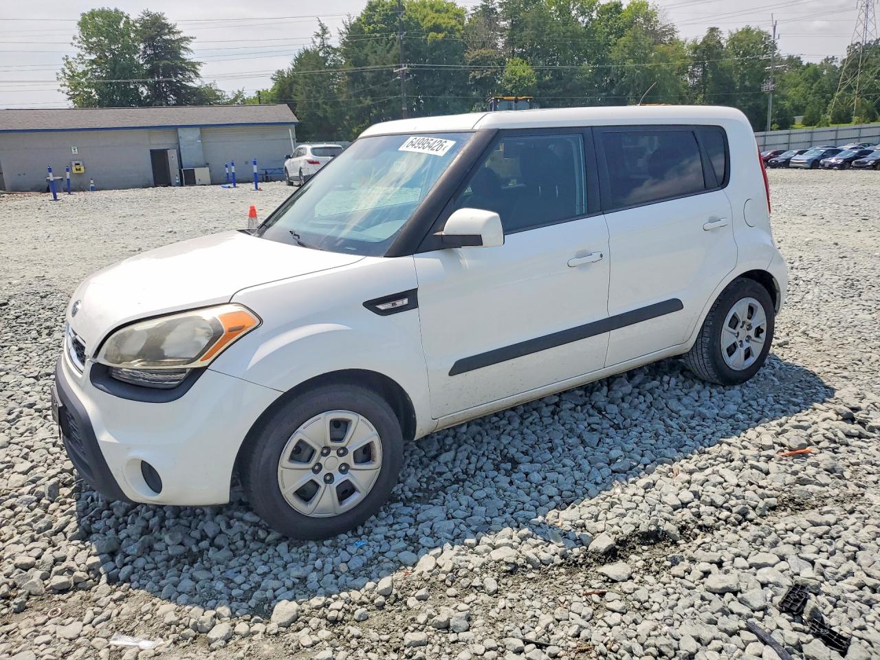 2012 Kia Soul Base White vin: KNDJT2A50C7448767