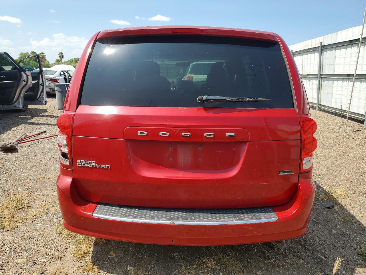 2012 Dodge Grand Caravan Se Красный vin: 2C4RDGBG2CR195012