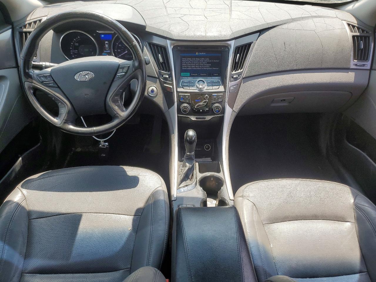 2013 Hyundai Sonata Hybrid Blue vin: KMHEC4A48DA079998