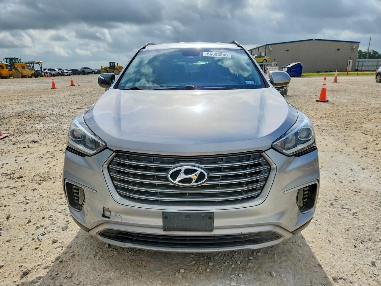 2017 Hyundai Santa Fe Se Silver vin: KM8SM4HF9HU170516