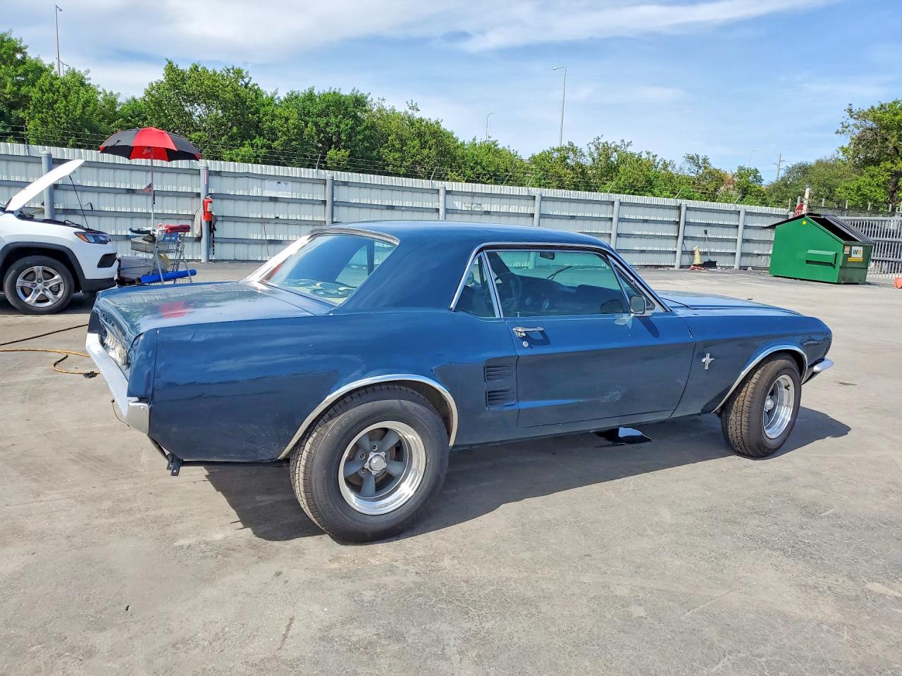 1967 Ford Mustang Синий vin: 7701G252161