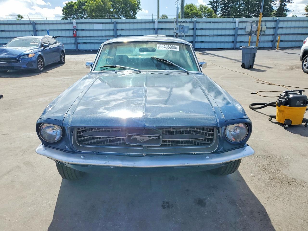 1967 Ford Mustang Синий vin: 7701G252161